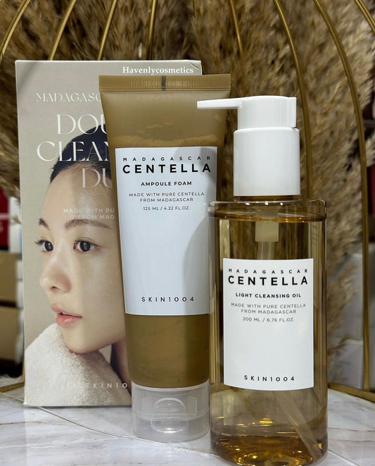 SKIN1004 - Madagascar Centella Double Cleansing Duo Set - Kit double nettoyage à la Centella